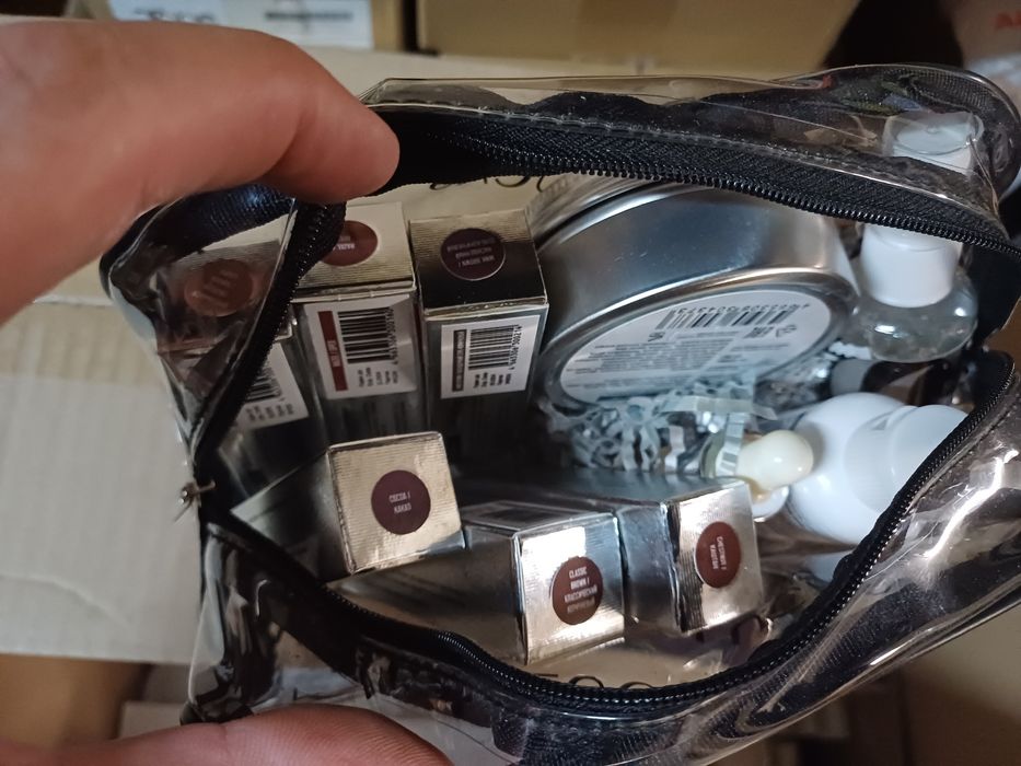 Къна за вежди комплект цветове праймер и други