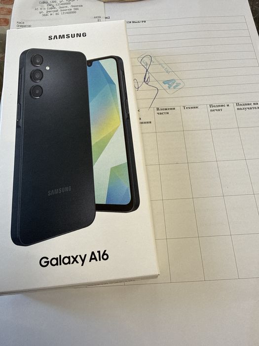 Samsung a16 128gb Неотварян!Гаранция!