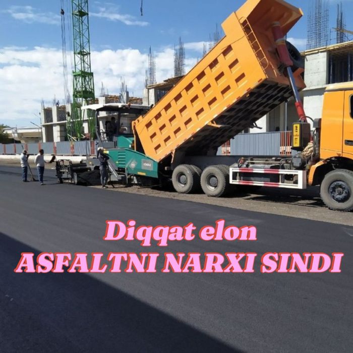 Асфалт хизмати /asfalt ishlari