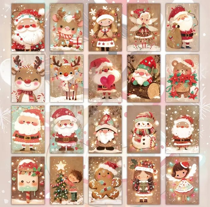 Коледни картички 20 бр.