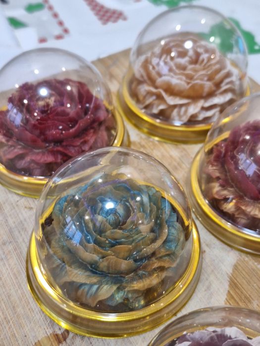 Роза от Епоксидна смола/ръчна изработка/Св.Валентин,8ми Март