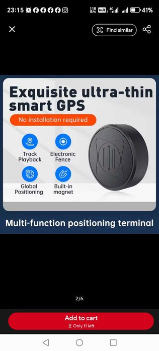 GPS Tracker cu sim și aplicație gratuită