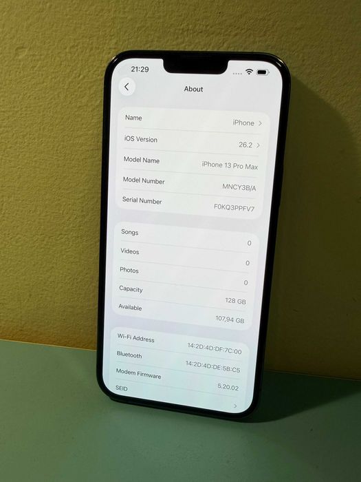 Продавам iPhone 13 Pro Max 128GB