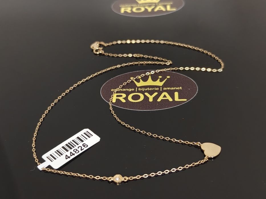 Bijuteria Royal: Lanț aur 14k/1.11 gr