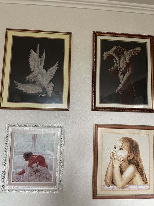 Картина вышивка