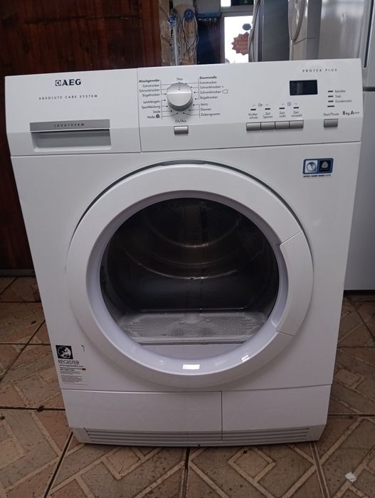 Сушилна с термо помпа Аег AEG Protex Plus 8кг A+++ 2 години гаранция!