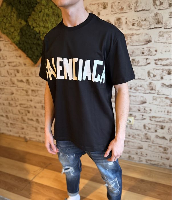 BALENCIAGA 100% качество Мъжки тениски