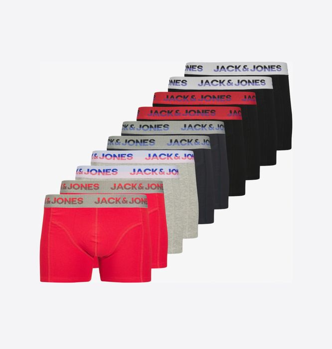 Jack &  Jones Mega Pack Underwear 7 и 10 бр мъжки боксерки - M и L