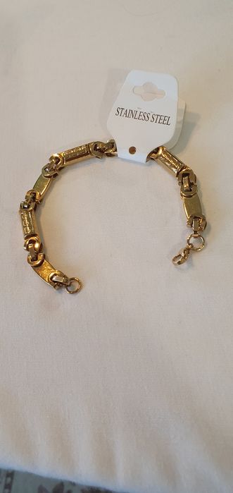 гривна от медицинско злато л316