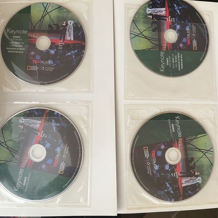 Учебник и тетрадка  по английски в 2 части Keynote Advance