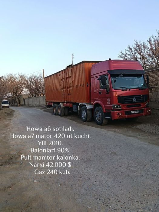 HOWO A6. Sarakanojka