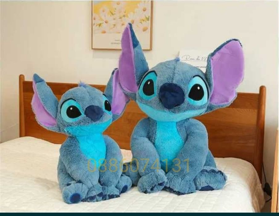 Голям Плюшен Стич, 100см 80см, Плюшени играчки Lilo Stitch