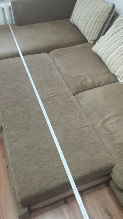 Диван угловой и кресло