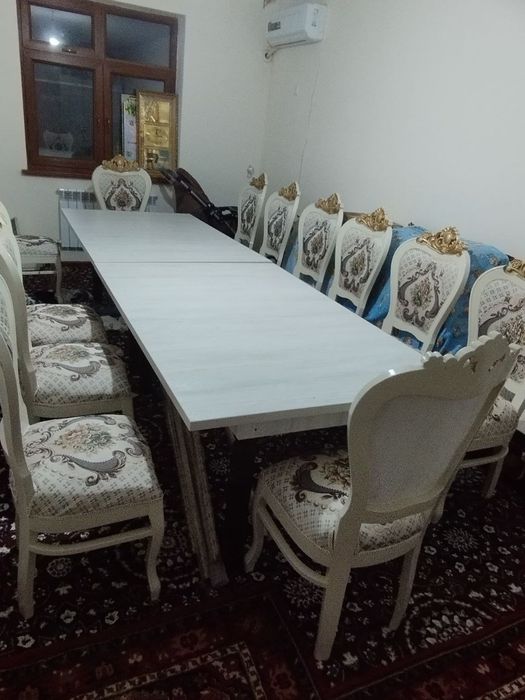 12 kishilik stol stul