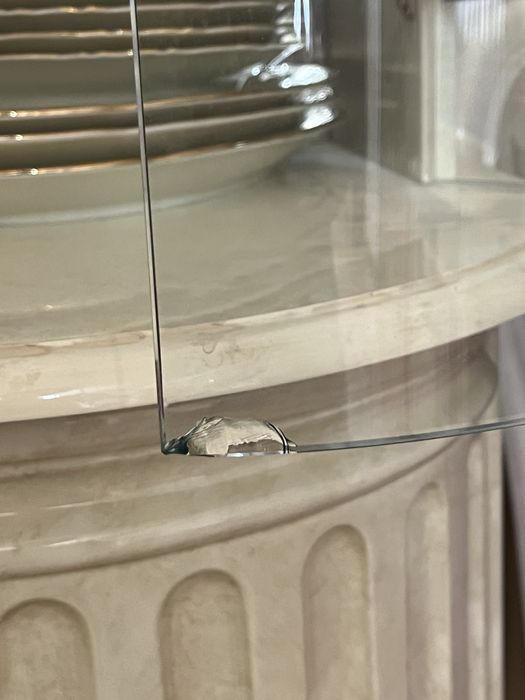 Сервант, белый/бежевый