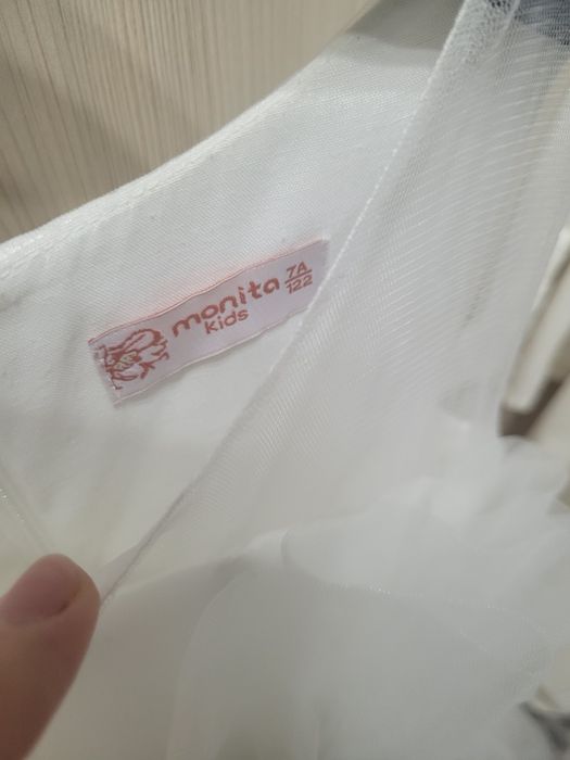 Rochie alba 7 ani