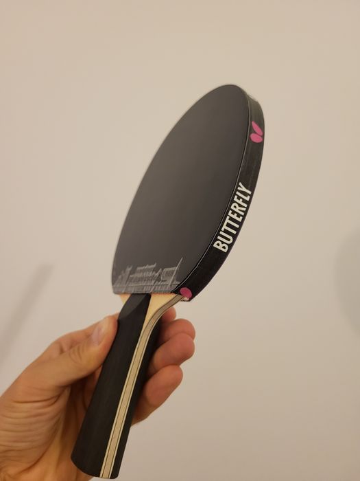 Paleta tenis de masa Ping Pong Sanwei+ Kokutaku | de Control și Spin