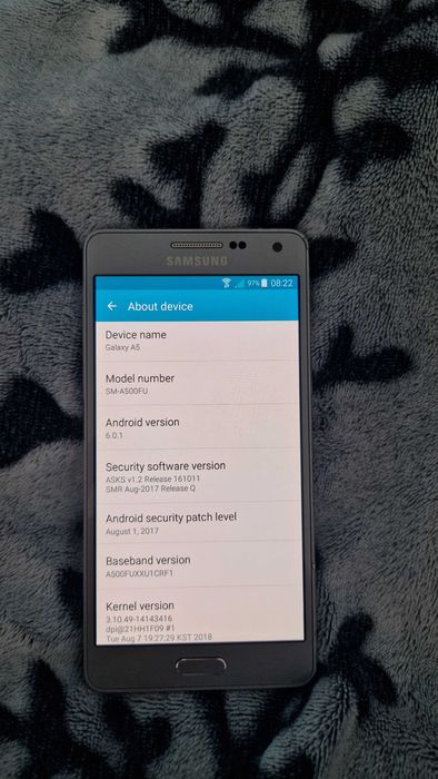 Vand Telefon Samsung A5 Grey mare 4G/LTE !! Liber Retea !! la 150lei