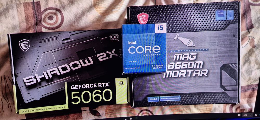 I5 13600kf 32gb ddr4 3600 MHz dual c