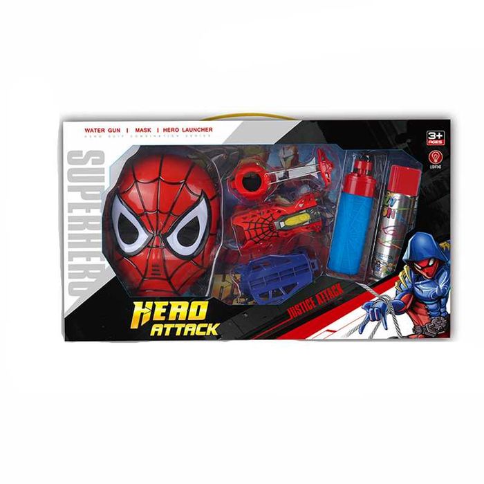 Светеща маска, ръкавица и паяжина .2 модела. DARENLAND