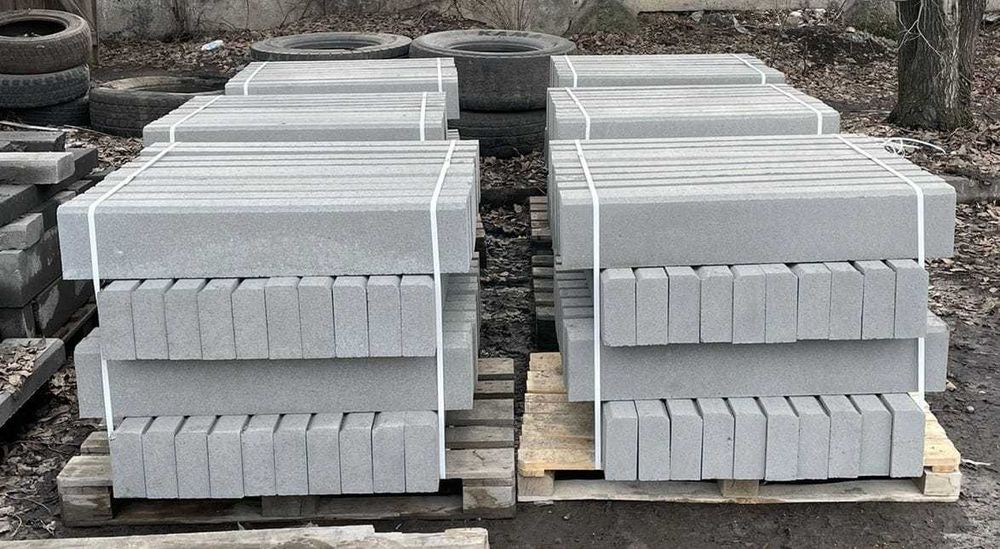 Поребрики, бордюры