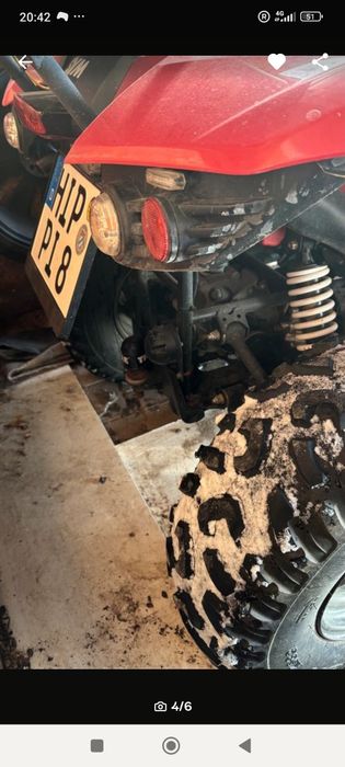 3.000 km
An 2011
Vând ATV Yamaha Grizzly 600, tracțiune 4x4, un utilaj robust și