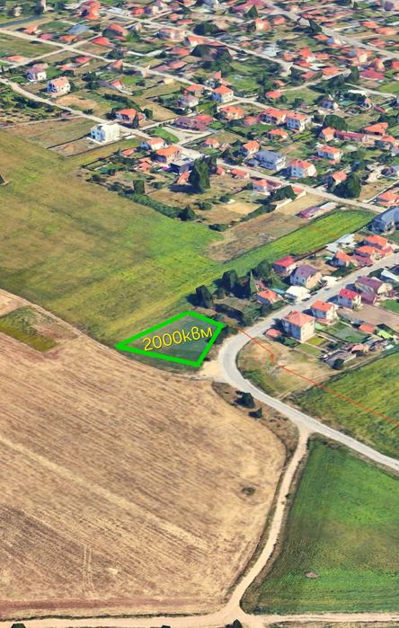 Парцел 2000квм Долни богров