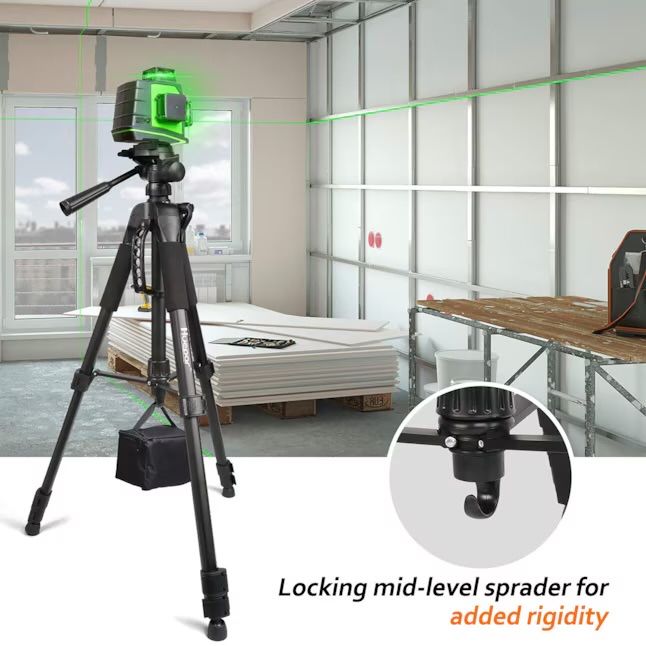 Mногофункционален статив Huepar TPD14A Tripod  за лазерни нивелири