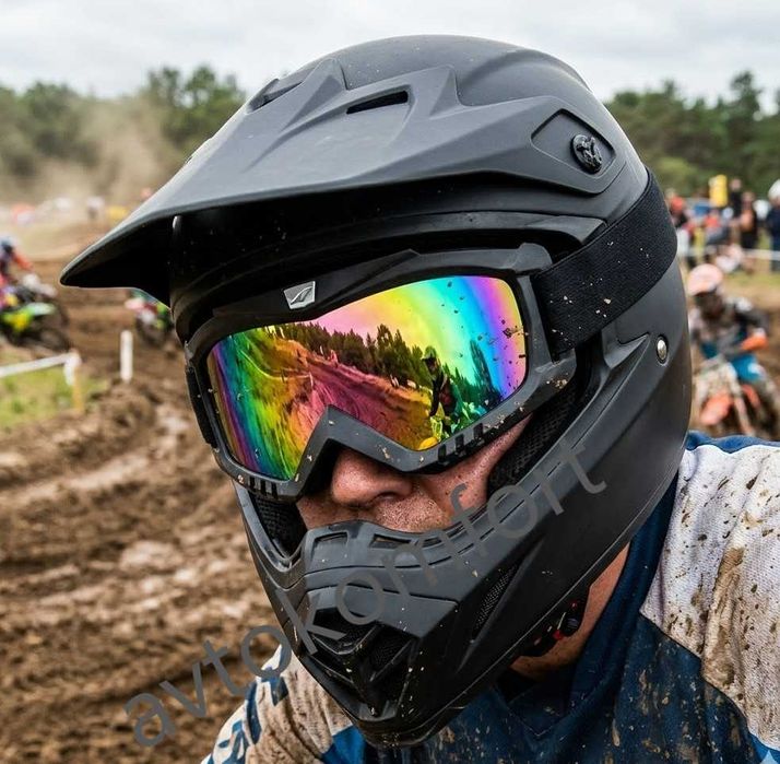 Кросови Очила за Мотор Офроуд Ендуро Dirt Bike MX ATV Очила за Каска С Код МО 8505