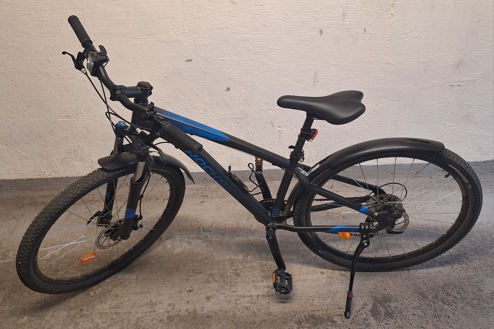 Bicicleta MTB copii Rockrider + trotineta  Oxelo MID 7