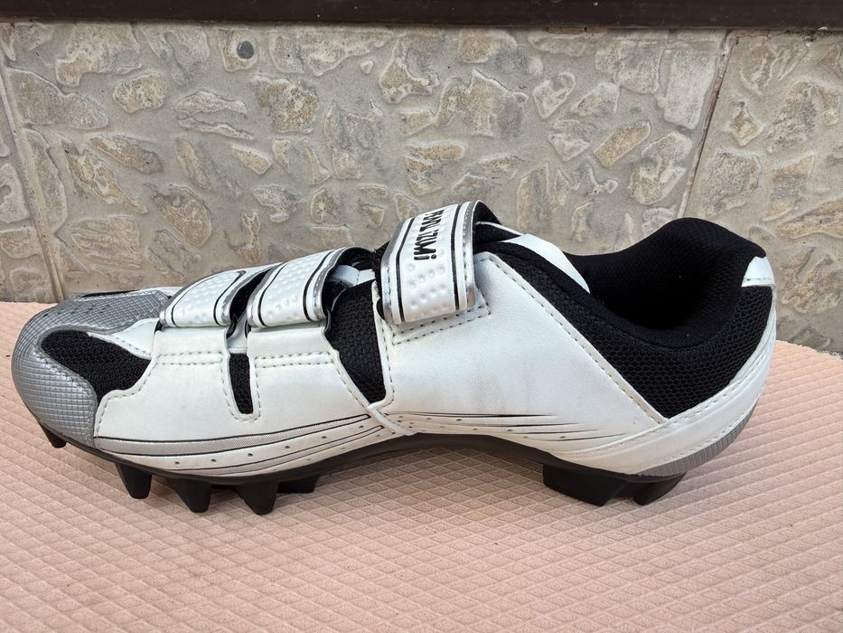 Pantofi ciclism MTB Pearl Izumi – NOI – mărimea 41 – albi
