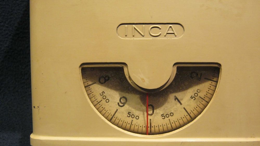 Cantar vechi de bucatarie,INKA,decor sau colectie(perfect functional