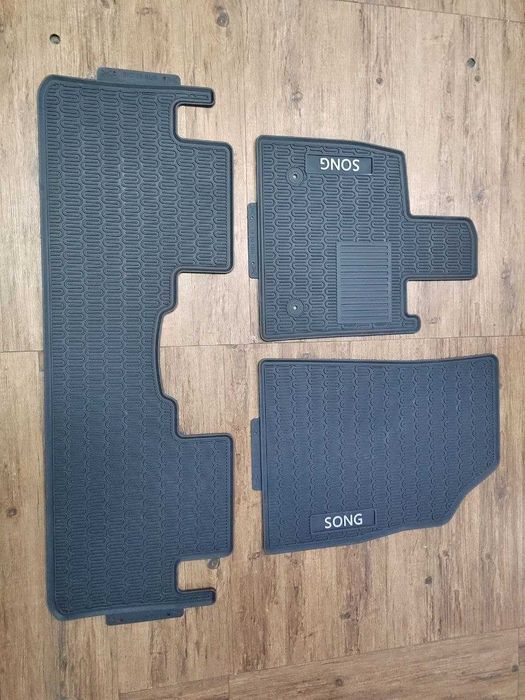 Резиновые полики Song, Han, ID4, ID6. Коврик.