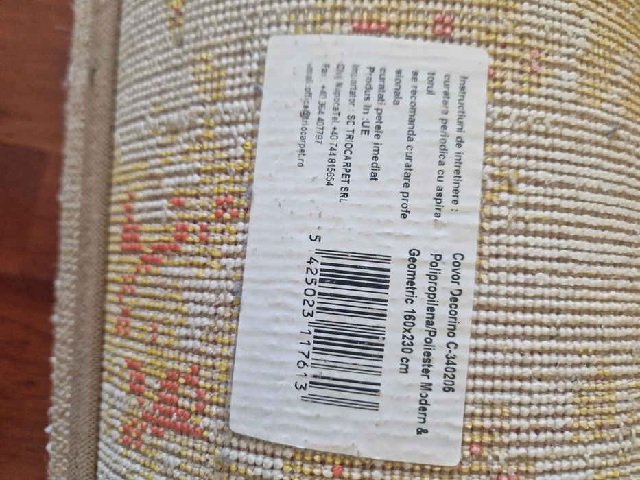 Covor nou geometric 160 x 230 Decorino