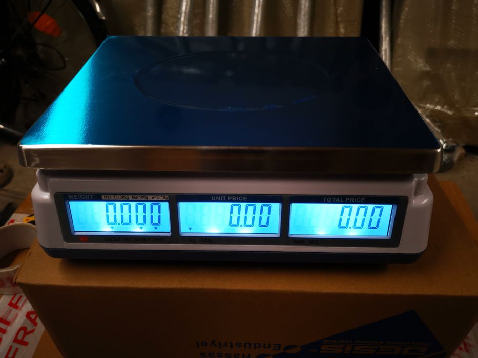Cantar electronic comercial cu/fara brat 6/15/30 kg