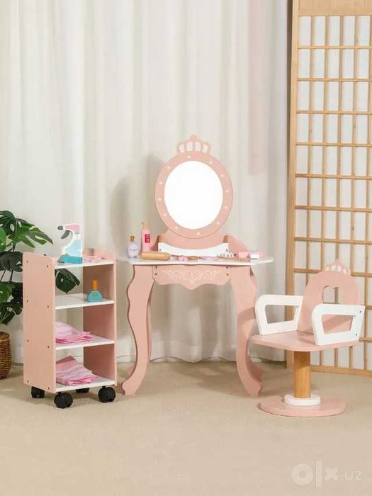 Pushti salon o’yin to’plami: ko’zguli stol/Детский набор Салон красоты