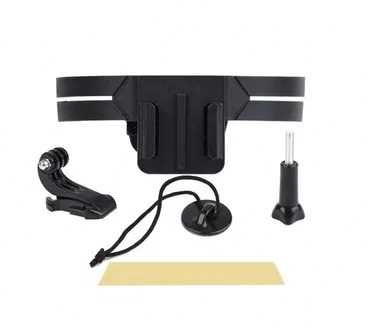Set prindere casca adeziv si J-Hook GoPro Hero 7/8/9/10/11/12 DJI Osmo
