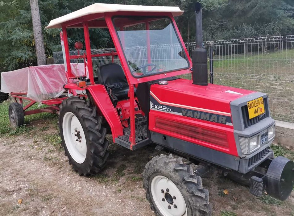 Ofertă! Tractor Yanmar FX22D cu cabină/cauciucuri spate noi