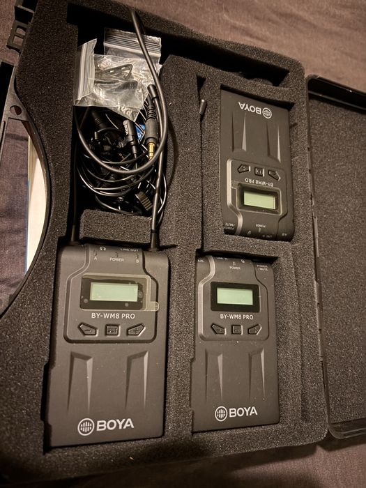 Set 2 lavaliere Boya BY-WM8 Pro
