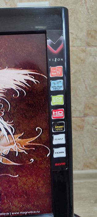 Жк телевизор Sanyo 24 k-40 и проигрыватель LG DVX -487kh.