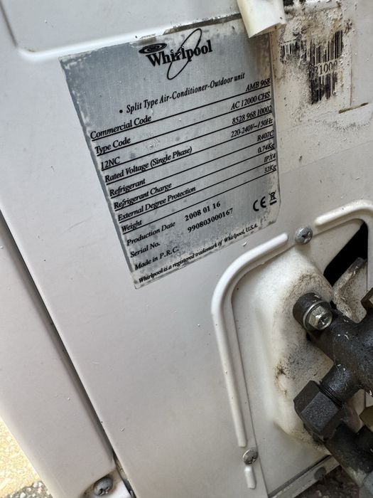 Aer conditionat whirpool 12000 btu