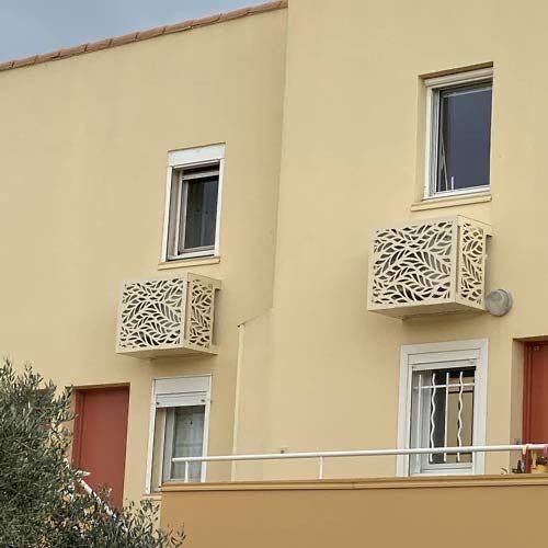 решетки для внешних блоков кондиционера, обшивка агрегатов | IB 14