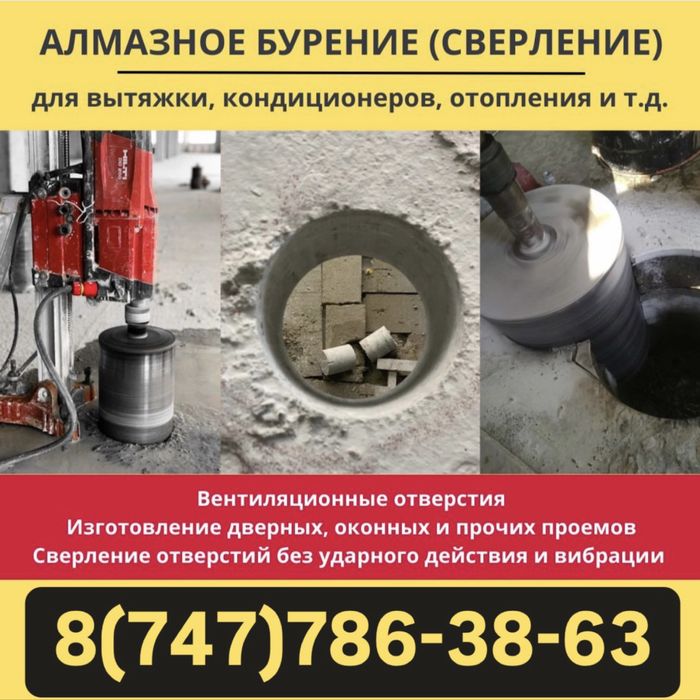 Алмазное сверлерие бурение
