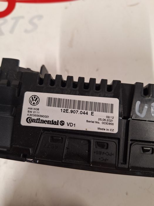 Управление климатроник Vw Up / Фолксваген Ъп 2020г. 12E.907.044E