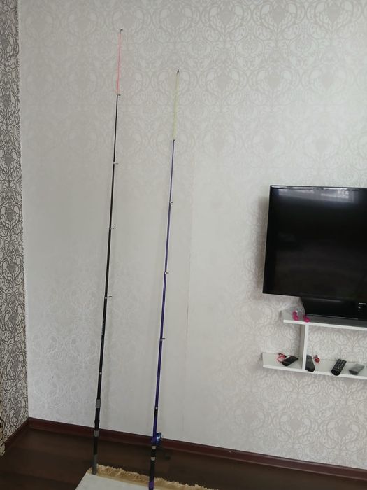 2 телескопических спининга