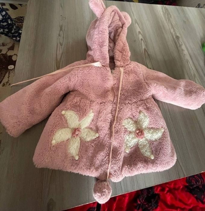 Отдам даром Шуба для девочек тепло и красиво