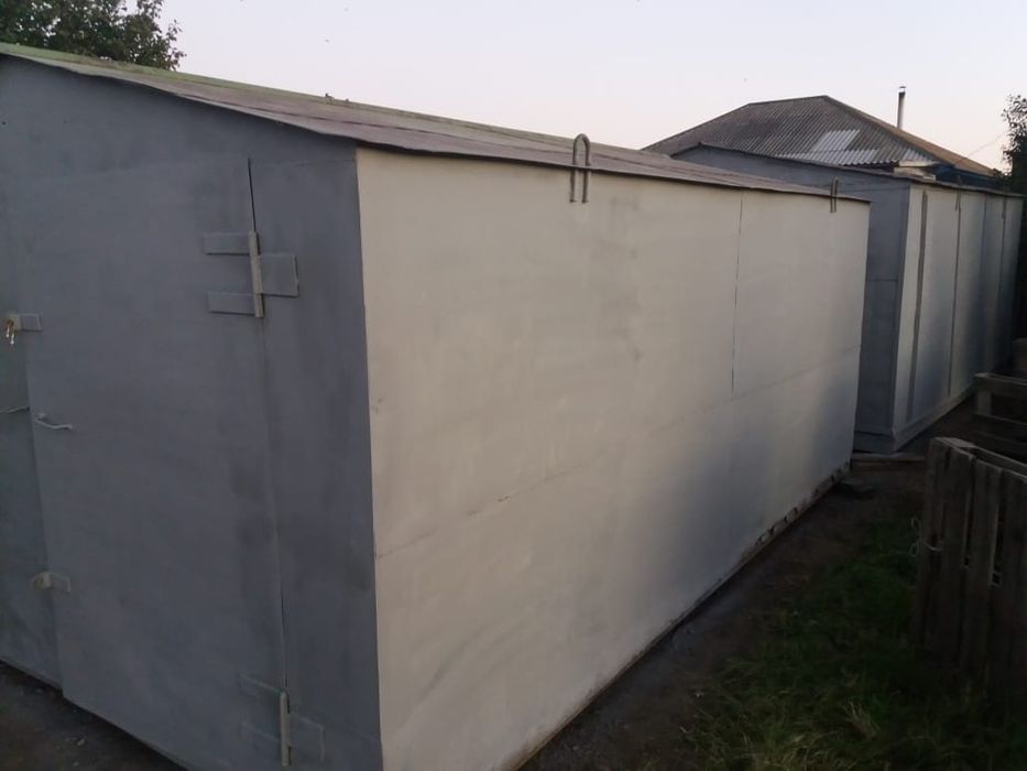 Продам гаражи металлические