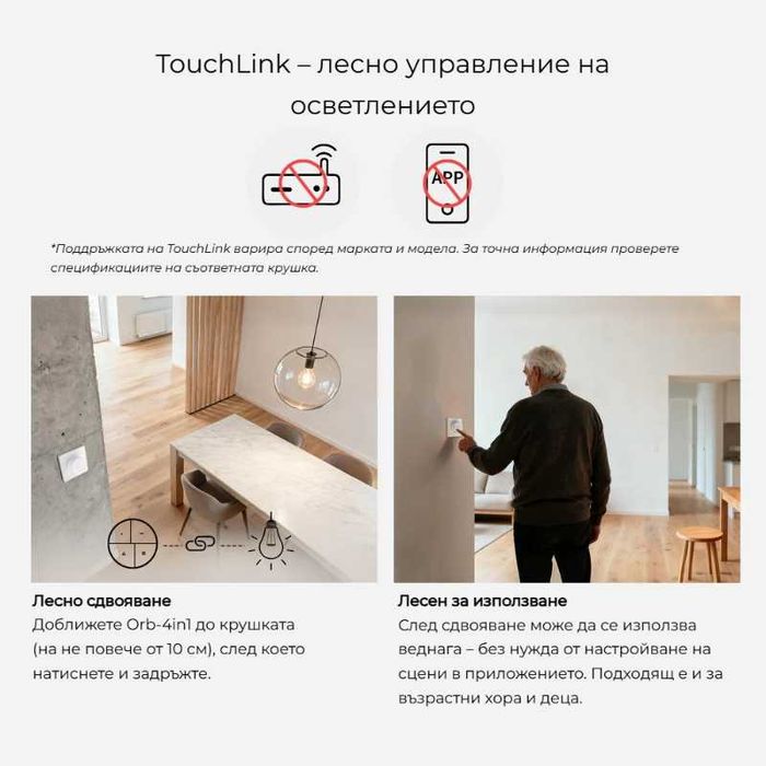 SONOFF SNZB-01M – 4-в-1 Zigbee смарт контролер за сцени