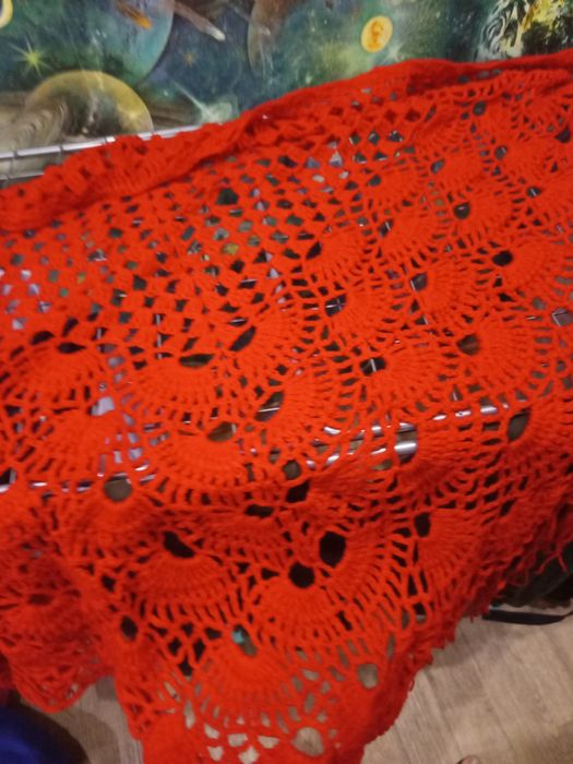 Пончо- платок ручной работы