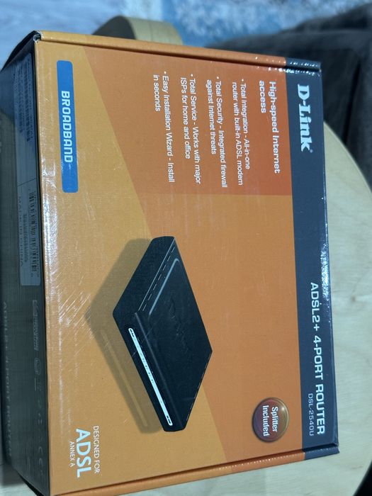 Роутер D-Link DSL-2540U